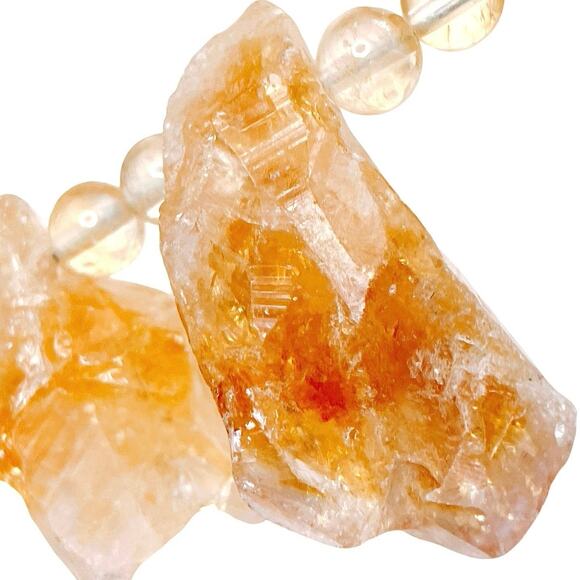 VTG Signed Barse Topaz Gemstone Necklace Sterling Silver Double Strand Chunky - Picture 3 of 10